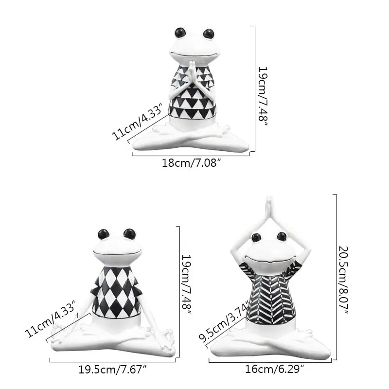 Strongwell Home Decoration Yoga Frogs Figurine Modern Nordic INS Resin Home Sculpture Dolls Resin Model Odd Gifts Crafts Animal
Strongwell Home Decoration Yoga Frogs Figurine Modern Nordic INS Resin Home Sculpture Dolls Resin Model Odd Gifts Crafts Animal