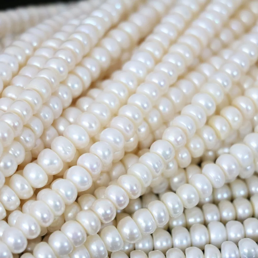 Fashion natural white freshwater pearls 7-8mm abacus rondelle loose beads fit diy women lovely gift jewelry making 15inch B1345
Fashion natural white freshwater pearls 7-8mm abacus rondelle loose beads fit diy women lovely gift jewelry making 15inch B1345