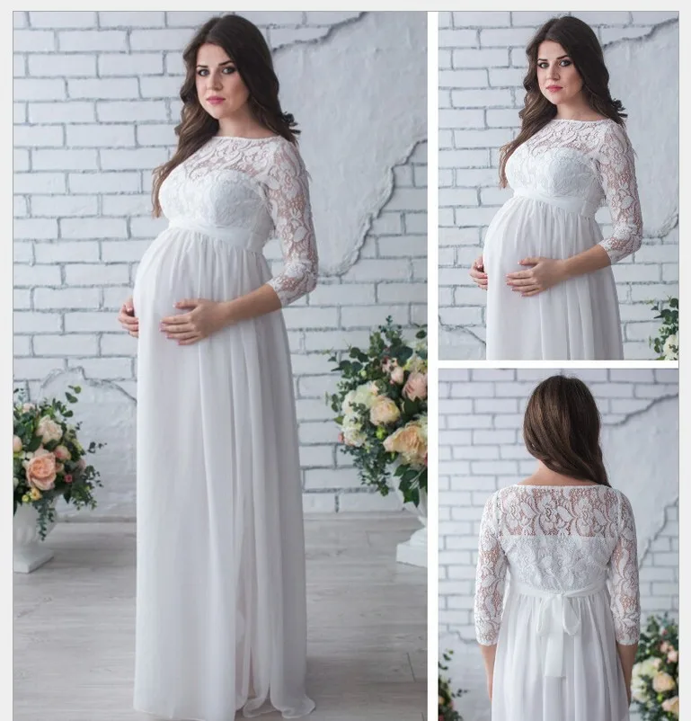 2019 New White Pink Maternity Dress Pregnancy Photo Props Shoot Pregnant Women Lady Elegant Lace Party Formal Evening Dress
2019 New White Pink Maternity Dress Pregnancy Photo Props Shoot Pregnant Women Lady Elegant Lace Party Formal Evening Dress
