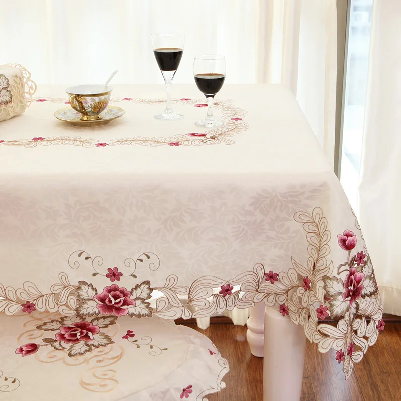 High - grade embroidery tablecloth chair cover table cloth jacquard coffee
High - grade embroidery tablecloth chair cover table cloth jacquard coffee