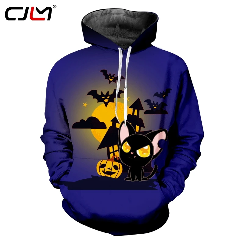 CJLM Happy Halloween Man Funny Hoodies 3D Printed Bat Pumpkin Men's Animal Polyester Sweatshirt Free Shipping Clothing
CJLM Happy Halloween Man Funny Hoodies 3D Printed Bat Pumpkin Men's Animal Polyester Sweatshirt Free Shipping Clothing