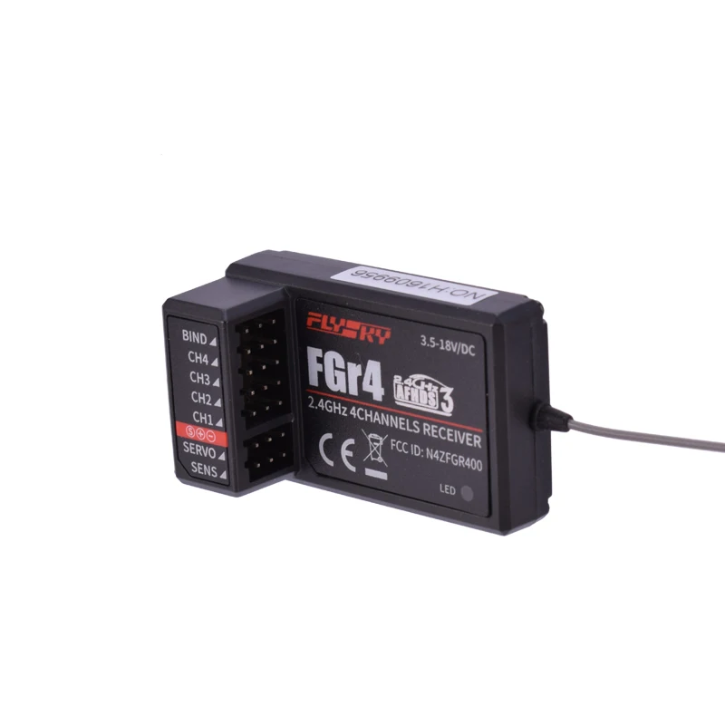 Flysky FGR4 FS-FGR4 Receiver 4CH 2.4G Can Be PPM/IBUS Output for FS-FG4 Transmitter | Игрушки и хобби