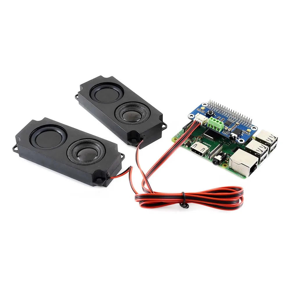 Waveshare WM8960 Hi-Fi Sound Card HAT For Raspberry Pi Zero/Zero W/Zero WH/2B/3B/3B+, Stereo CODEC, Play/Record
Waveshare WM8960 Hi-Fi Sound Card HAT For Raspberry Pi Zero/Zero W/Zero WH/2B/3B/3B+, Stereo CODEC, Play/Record