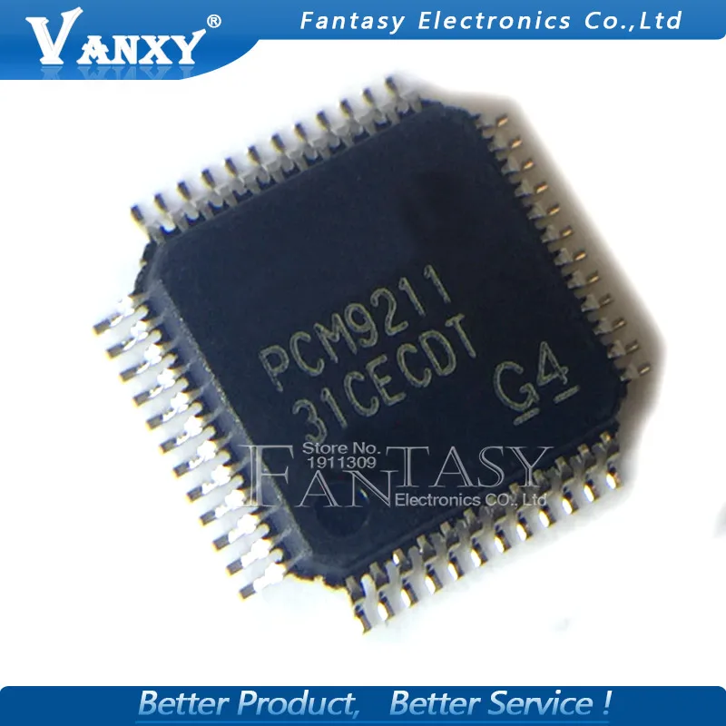 5PCS PCM9211PTR PCM9211 9211 QFP