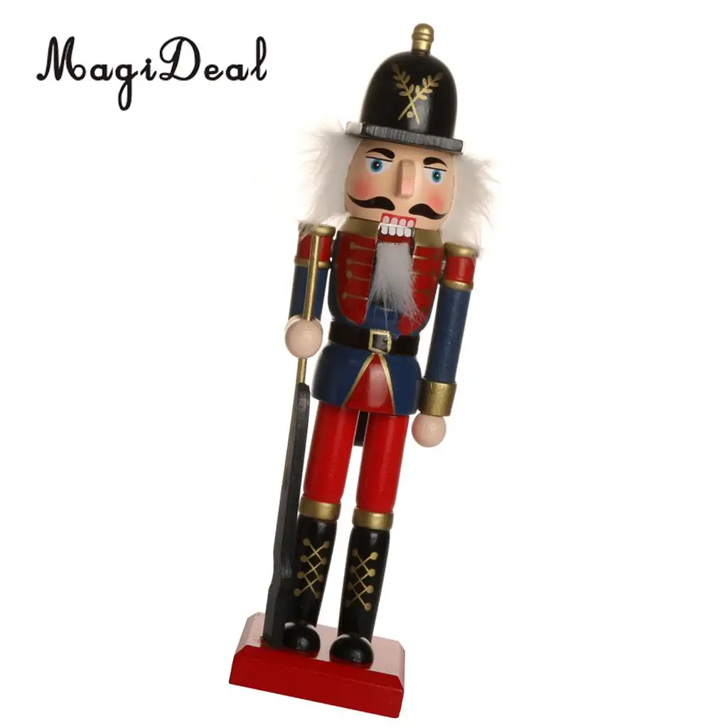 2x 25.5cm Wooden Handmade Nutcracker Soldier Doll Toy Christmas Display Ornaments
2x 25.5cm Wooden Handmade Nutcracker Soldier Doll Toy Christmas Display Ornaments
