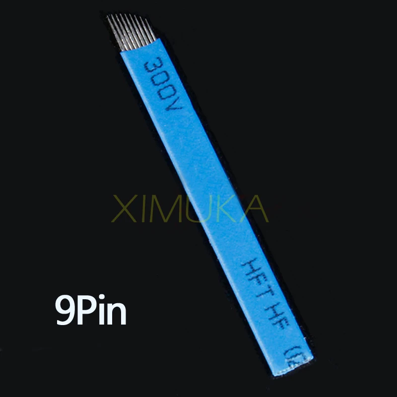 100pcsX 9 pins Permanent Makeup Manual Eyebrow Tattoo Needles Blade For 3D Embroidery Microblading Tattoo Pen Machine
100pcsX 9 pins Permanent Makeup Manual Eyebrow Tattoo Needles Blade For 3D Embroidery Microblading Tattoo Pen Machine