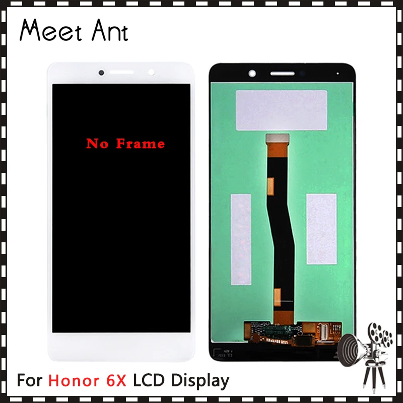 DHL 10pcs/lot High Quality 5.5'' For Huawei Honor 6X LCD Display Screen With Touch Screen Digitizer Assembly
DHL 10pcs/lot High Quality 5.5'' For Huawei Honor 6X LCD Display Screen With Touch Screen Digitizer Assembly