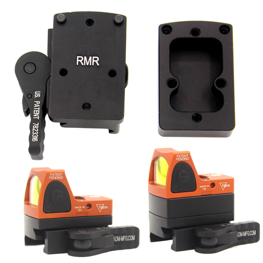Fit 20 Weaver Picatinny Rail for huntingRMR Mini Red Dot Sight Scope Mount With QD Auto Lock
Fit 20 Weaver Picatinny Rail for huntingRMR Mini Red Dot Sight Scope Mount With QD Auto Lock