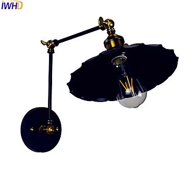 IWHD Swing Long Arm Wall Light Fixtures Home Lighting Loft Industrial Wall Sconce Edison Vintage Wall Lamp Apliques Pared
IWHD Swing Long Arm Wall Light Fixtures Home Lighting Loft Industrial Wall Sconce Edison Vintage Wall Lamp Apliques Pared