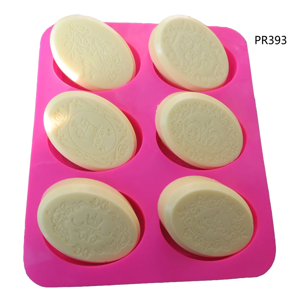 PRZY PR393 DIY Silicone Soap Mold for Soap Making 6 Forms Oval Soap Mould Handmade Craft Flowers Bathroom Kitchen Soap Mold
PRZY PR393 DIY Silicone Soap Mold for Soap Making 6 Forms Oval Soap Mould Handmade Craft Flowers Bathroom Kitchen Soap Mold