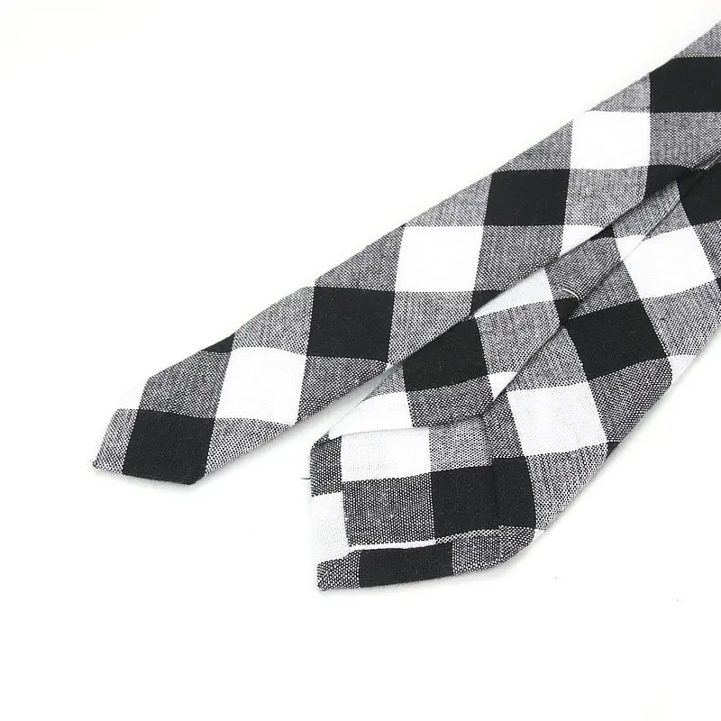 6cm Brand New Men's Vintage Casual Cotton Plaid Narrow Neck Ties For Man Red Black Wedding Suits Slim Necktie Classic Skinny tie
6cm Brand New Men's Vintage Casual Cotton Plaid Narrow Neck Ties For Man Red Black Wedding Suits Slim Necktie Classic Skinny tie