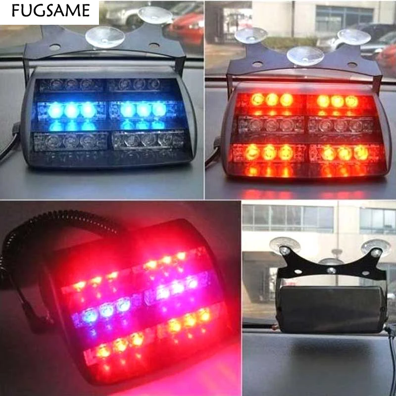 FUGSAME 12V 18LED Car Auto Truck LED Beacon Hazard Emergency Recovery Flashing Warning Strobe Light Amber Red Blue White Mix
FUGSAME 12V 18LED Car Auto Truck LED Beacon Hazard Emergency Recovery Flashing Warning Strobe Light Amber Red Blue White Mix