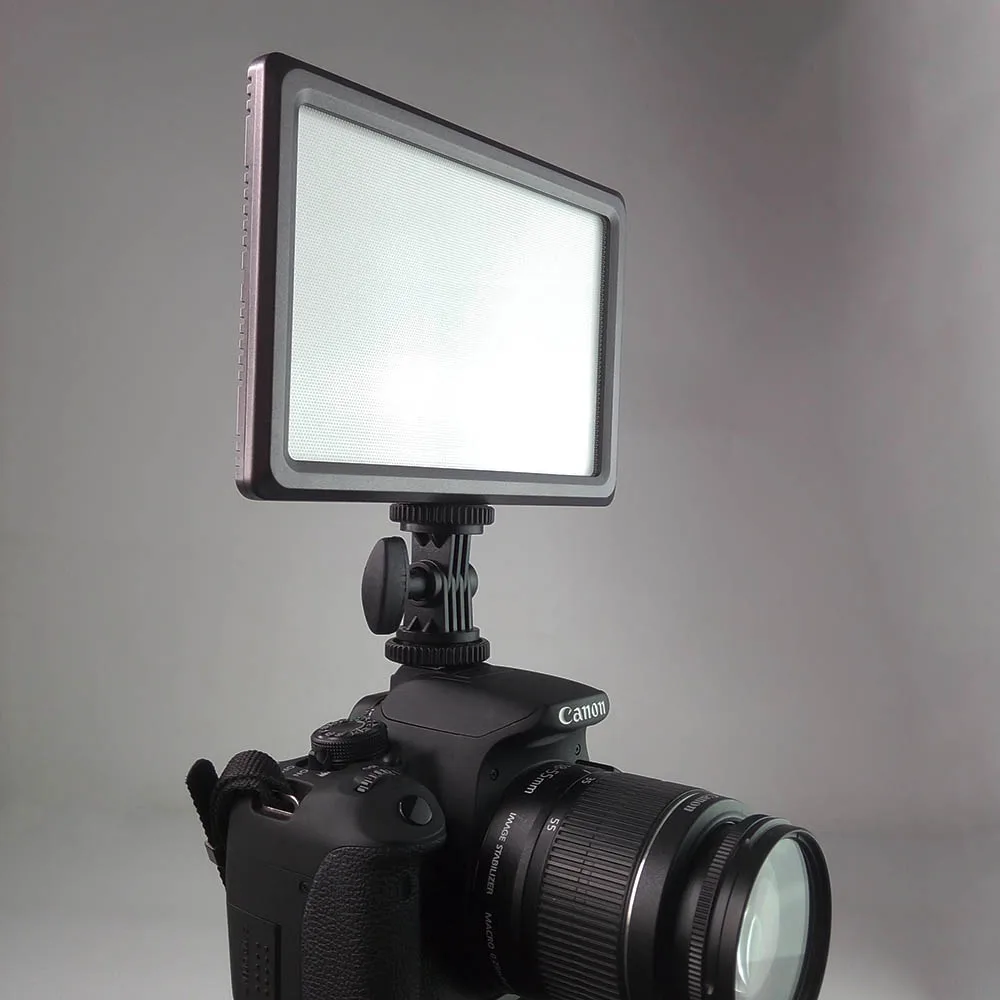 Adjustable Ultra-thin LED light for Photography Video recording Cameras fill Light Universal for Cameras DSLR CANON NIKON DV
Adjustable Ultra-thin LED light for Photography Video recording Cameras fill Light Universal for Cameras DSLR CANON NIKON DV