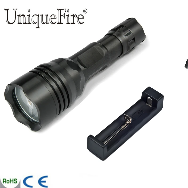 UniqueFire UF008B Q5 Led Flashlight 3 Modes MiniTorch Lampe Power By 1x 18650 Rechargeable Battery+Charger
UniqueFire UF008B Q5 Led Flashlight 3 Modes MiniTorch Lampe Power By 1x 18650 Rechargeable Battery+Charger