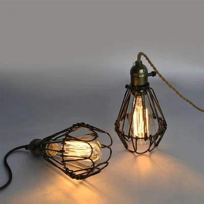 Vintage loft Iron little cage pendant light with e27 edsion bulb lamp for dining room and restaurant
Vintage loft Iron little cage pendant light with e27 edsion bulb lamp for dining room and restaurant