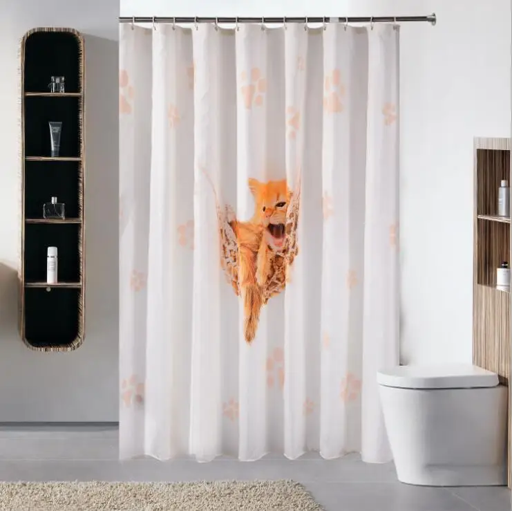 Printed shower curtain Hotel bath account Bathroom curtain waterproof shower curtain
Printed shower curtain Hotel bath account Bathroom curtain waterproof shower curtain