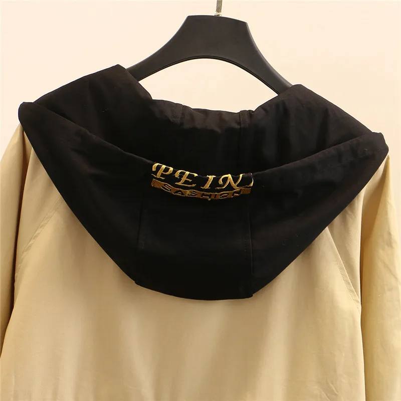 2020 Women spring Outdoor Hoodie trench Long Coat Overcoat Windproof Cotton Solid Long Plus size Coat Harajuku Windbreaker G135
2020 Women spring Outdoor Hoodie trench Long Coat Overcoat Windproof Cotton Solid Long Plus size Coat Harajuku Windbreaker G135