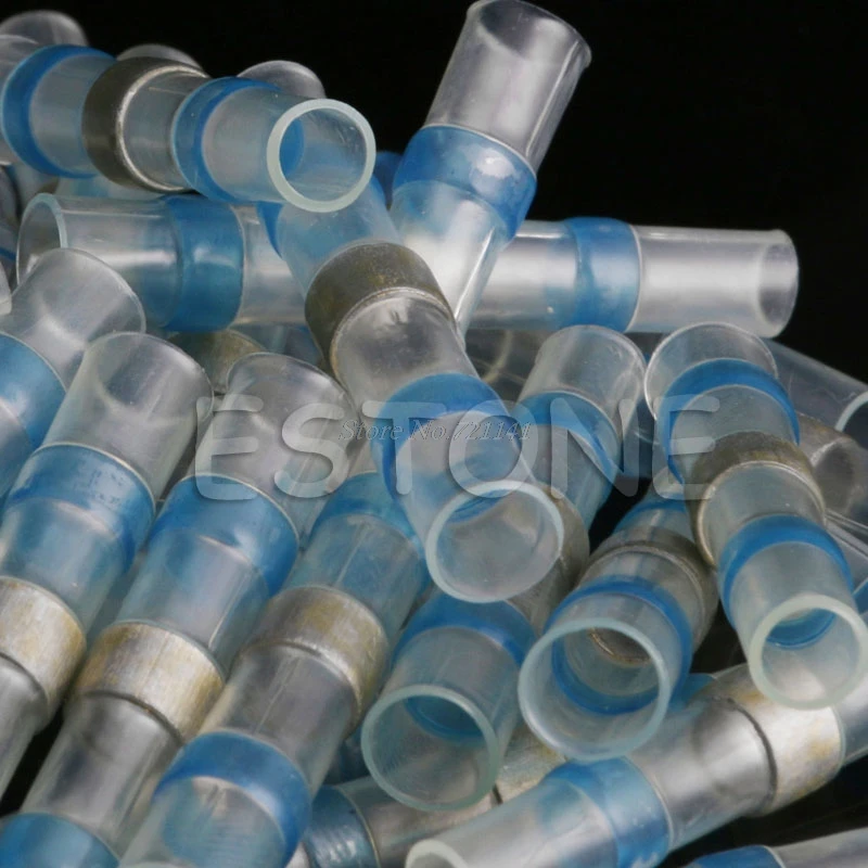 50Pcs 16-14AWG Waterproof Solder Sleeve Heat Shrink Butt Wire Splice Connector B Dropship
50Pcs 16-14AWG Waterproof Solder Sleeve Heat Shrink Butt Wire Splice Connector B Dropship