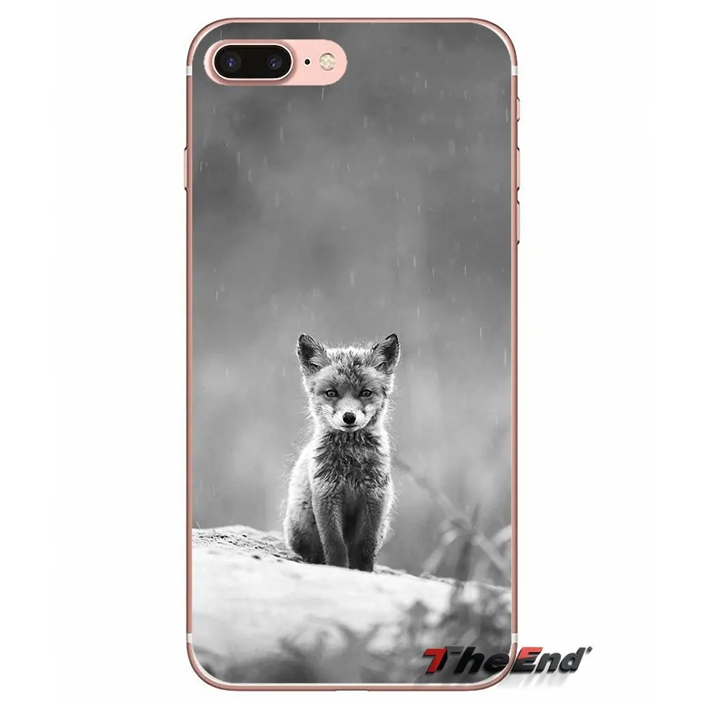 Case Cover Pattern Baby Foxes Red Pink Fox For Sony Xperia Z Z1 Z2 Z3 Z5 compact M2 M4 M5 E3 T3 XA Aqua LG G4 G5 G3 G2 Mini Capa | Мобильные