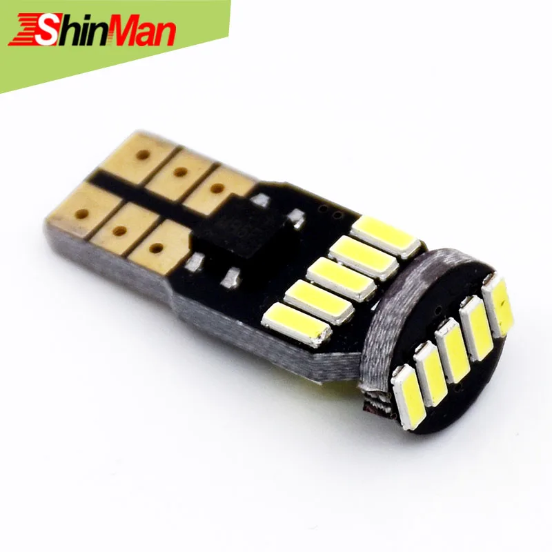 ShinMan 10x Canbus LED Auto Lamp T10 W5W 4014SMD Bulb Side Parking Clearance Lights
ShinMan 10x Canbus LED Auto Lamp T10 W5W 4014SMD Bulb Side Parking Clearance Lights