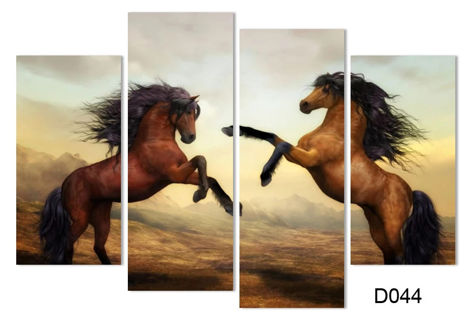 2017 Wall Art Cuadros 4panels Painting Free Shipping Art Canvas Wall Hanging Picture Horse Living Room Decorative No Frame D043
2017 Wall Art Cuadros 4panels Painting Free Shipping Art Canvas Wall Hanging Picture Horse Living Room Decorative No Frame D043