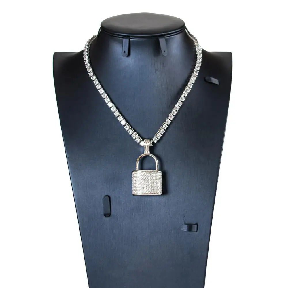 LAN PALACE new lock 5A cubic zirconia Necklace statement jewelry for party wedding Anniversary Daily wear free shipping
LAN PALACE new lock 5A cubic zirconia Necklace statement jewelry for party wedding Anniversary Daily wear free shipping