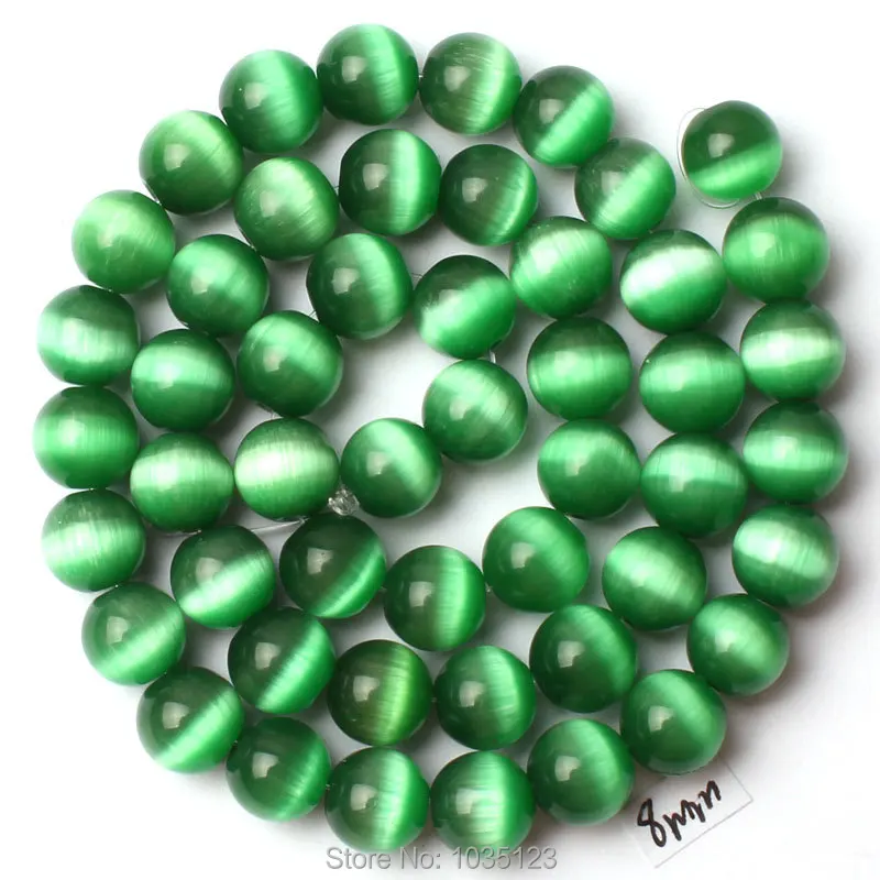 8mm Green Color Cat Eye Stone Round Shape Loose Beads Strand 15" DIY Creative Jewellery Making w2674
8mm Green Color Cat Eye Stone Round Shape Loose Beads Strand 15" DIY Creative Jewellery Making w2674