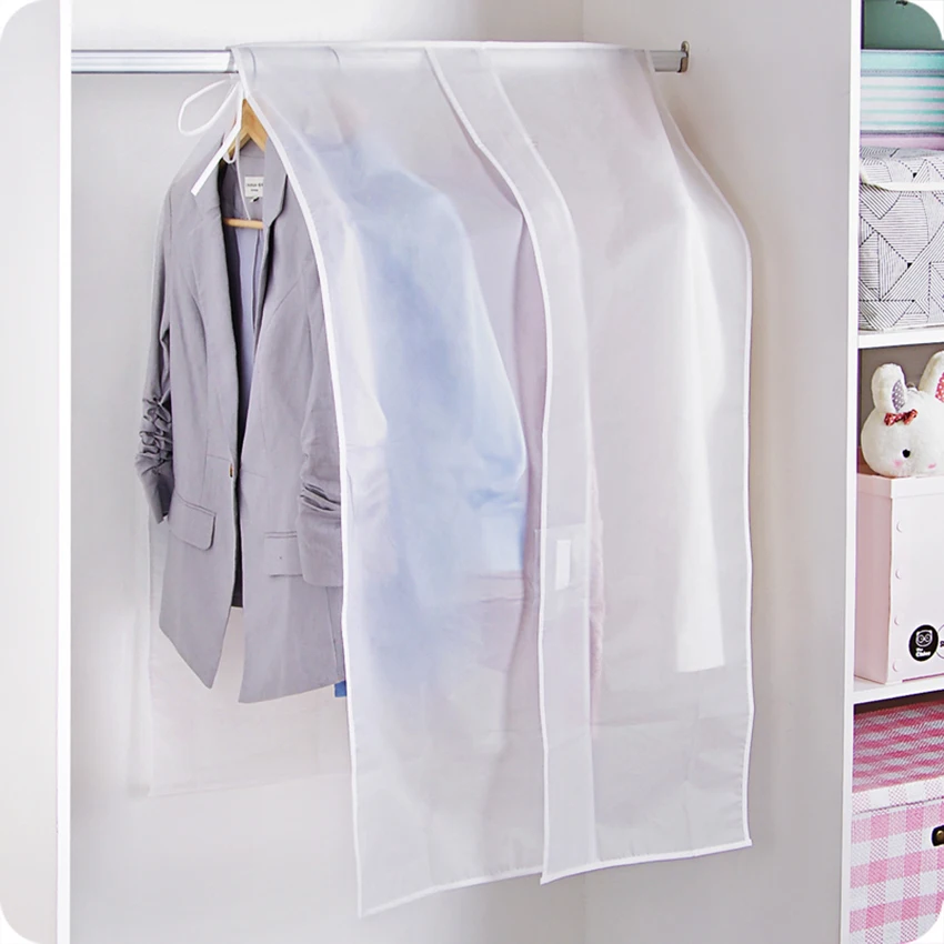 Wardrobe Clothes Dust-Proof Cover S/L Transparent Hanging Clothes Cover Moisture-Proof Washable Storage Bag 3D Closet Organizer
Wardrobe Clothes Dust-Proof Cover S/L Transparent Hanging Clothes Cover Moisture-Proof Washable Storage Bag 3D Closet Organizer