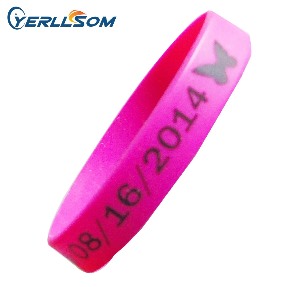 YERLLSOM 50pcs/lot High Quality Custom personalized Printing Silicone bracelets For Wedding Events P051603
YERLLSOM 50pcs/lot High Quality Custom personalized Printing Silicone bracelets For Wedding Events P051603