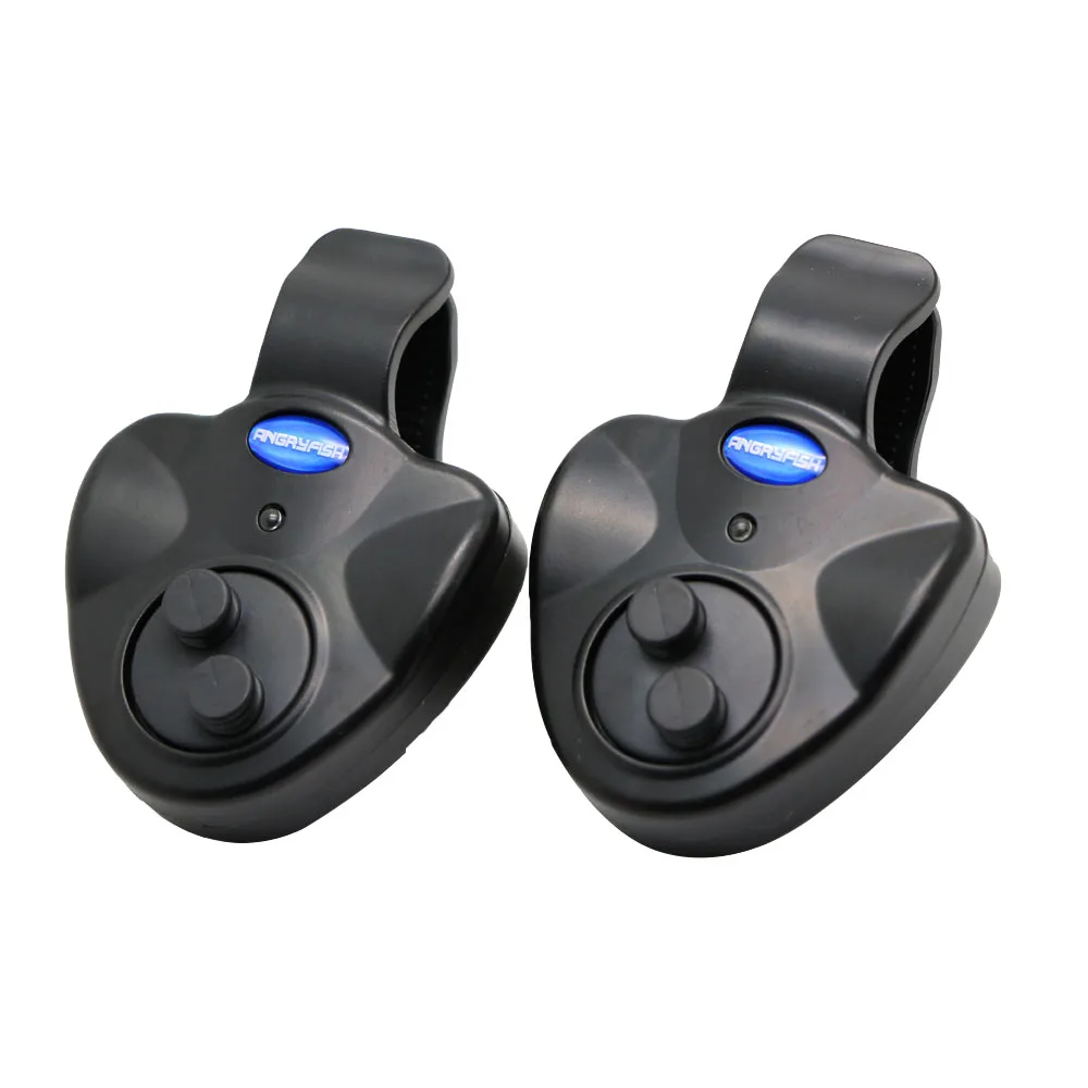 Angryfish Электронные напольные Рыбалка укус сигнализация черный B1 1 Удочка Для