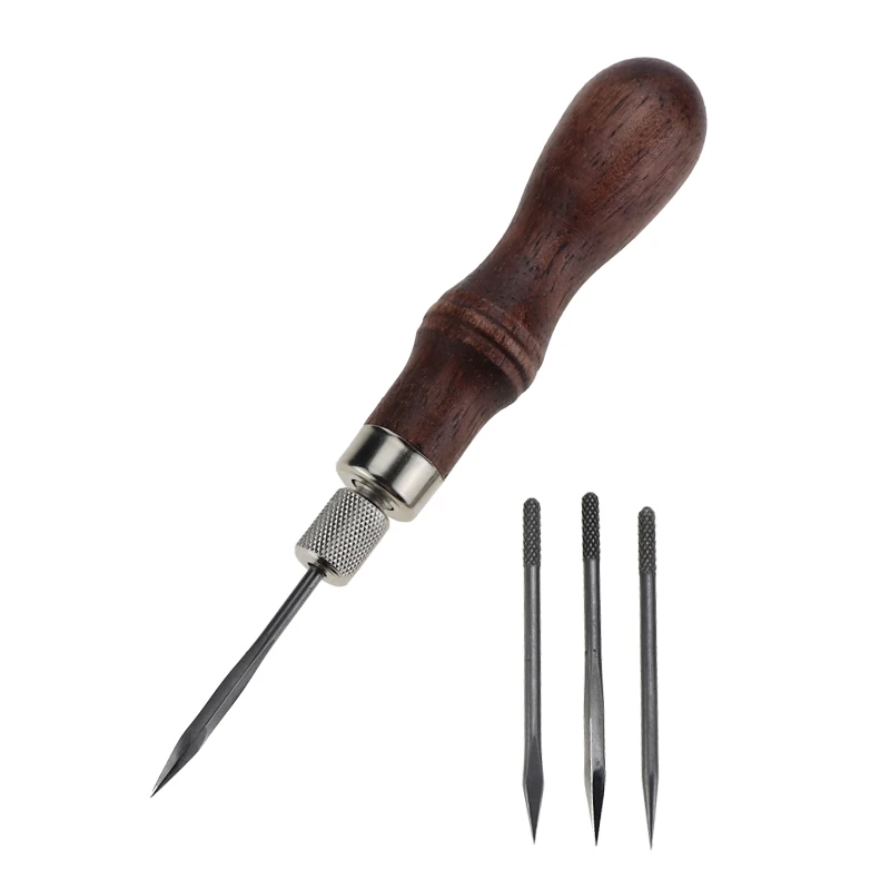 Handmade leather tool multifunctional hand-sewing cone Four in One Leather tool sewing splicing cone
Handmade leather tool multifunctional hand-sewing cone Four in One Leather tool sewing splicing cone