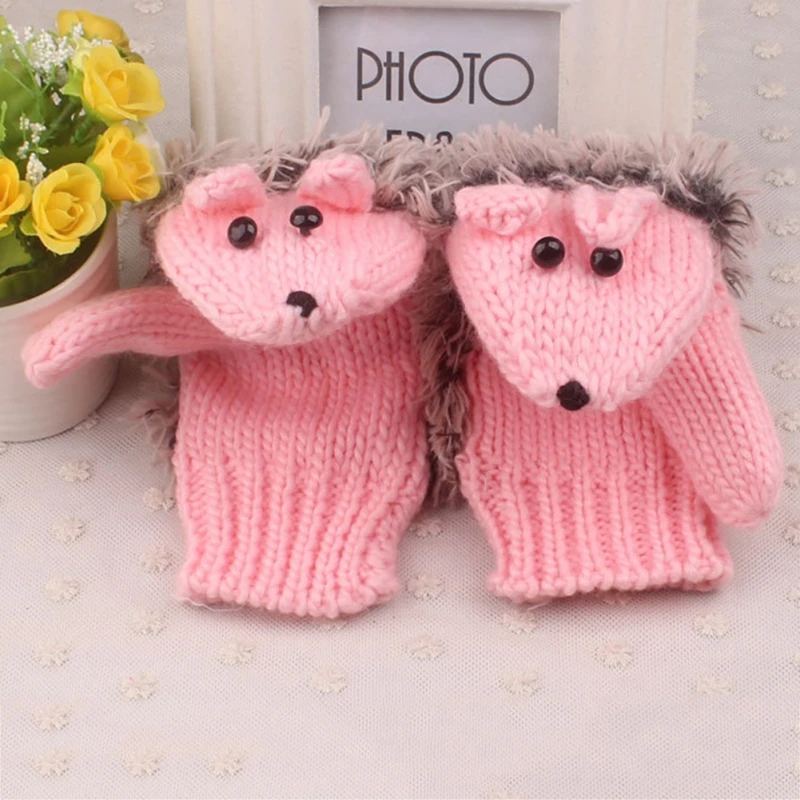 New Girls Novelty Cartoon Winter Gloves for Women Knit Warm Fitness Gloves Hedgehog Heated Villus Wrist Mittens 8 Colors
New Girls Novelty Cartoon Winter Gloves for Women Knit Warm Fitness Gloves Hedgehog Heated Villus Wrist Mittens 8 Colors
