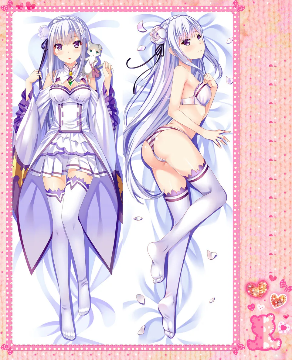 Anime Cartoon Re:Zero kara Hajimeru Isekai Seikatsu Double Bolster Hugging Pillow Case Pillow Cover Pillowcase Peach No.64118
Anime Cartoon Re:Zero kara Hajimeru Isekai Seikatsu Double Bolster Hugging Pillow Case Pillow Cover Pillowcase Peach No.64118