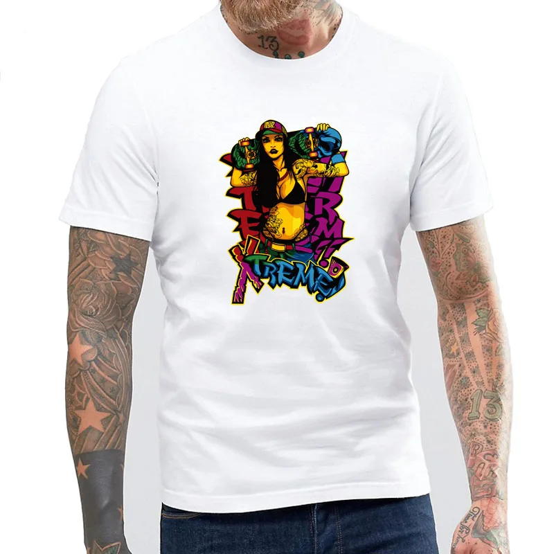 BLWHSA Skateboard Lovers Sexy Naked Woman with Skateboard Printed Men's T-shirt Swag Cotton Fitness T Shirt Men Brand Clothing
BLWHSA Skateboard Lovers Sexy Naked Woman with Skateboard Printed Men's T-shirt Swag Cotton Fitness T Shirt Men Brand Clothing