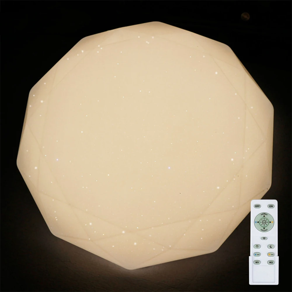 TDRSHINE LED Ceiling light Panel Dimmable lamp 18W 24W 36W diamond ceiling downlight LED surface mounted Night light bedroon
TDRSHINE LED Ceiling light Panel Dimmable lamp 18W 24W 36W diamond ceiling downlight LED surface mounted Night light bedroon