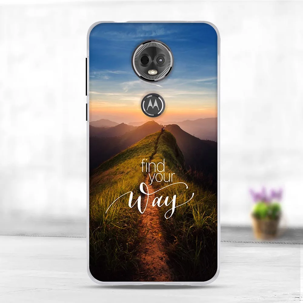 Чехлы для Motorola Moto E5 Plus/E Plus (5-го поколения) чехол телефона Funda силиконовый мягкий