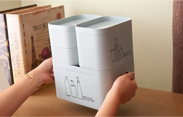 3pcs/set Korean cosmetics box desktop sundries box PP plastic storage box skincare shelf jewelry box Ok 0229
3pcs/set Korean cosmetics box desktop sundries box PP plastic storage box skincare shelf jewelry box Ok 0229