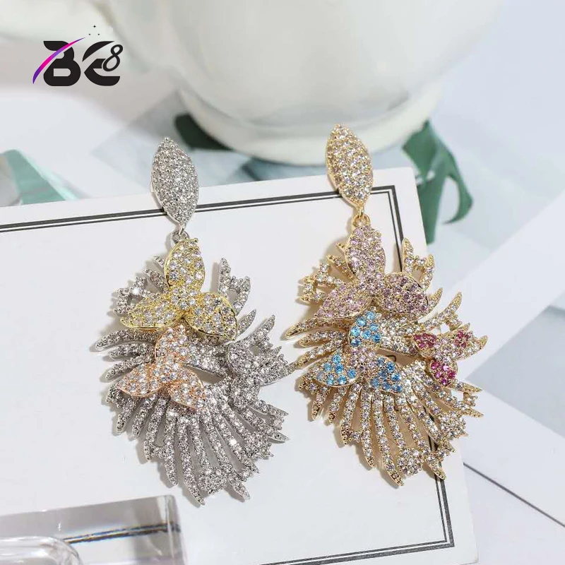 Be 8 Brand Hot New Elegant Bridal Flower Shape Drop Earring Long Dangle Statement Earrings for Women Fashion Jewelry E782
Be 8 Brand Hot New Elegant Bridal Flower Shape Drop Earring Long Dangle Statement Earrings for Women Fashion Jewelry E782
