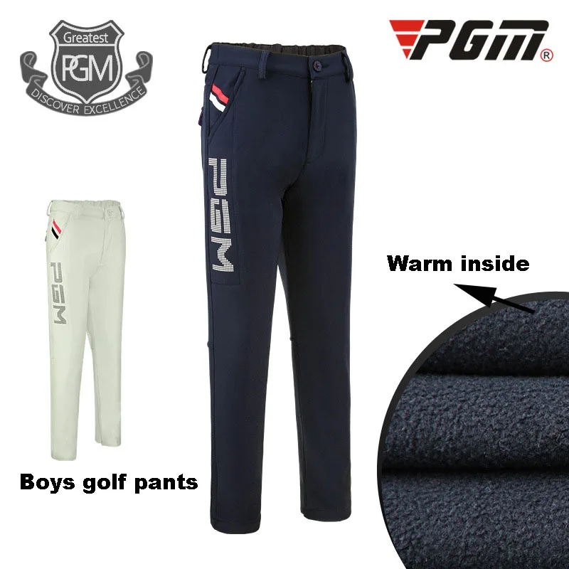 PGM Boys Golf Winter Warm Pants Teenagers Waterproof Full Length Trousers High-Elastic Training Sports Golf Pants D0745
PGM Boys Golf Winter Warm Pants Teenagers Waterproof Full Length Trousers High-Elastic Training Sports Golf Pants D0745