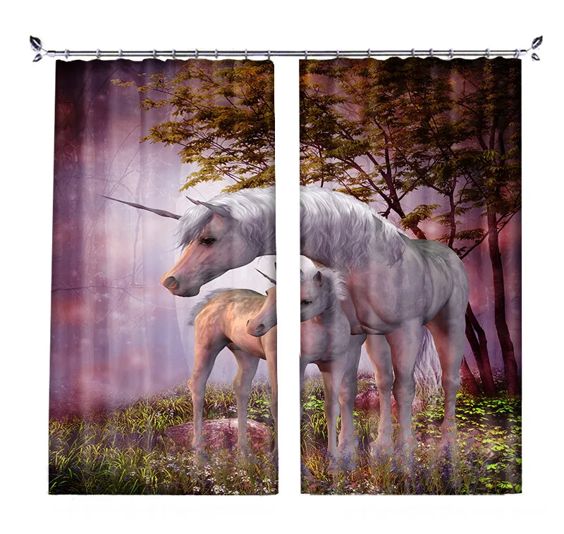 leaf blackout Curtains White horse Luxury3D Window Curtain Living Room kids Bedroom Cortina Drapes Rideaux Customized pillowcase
leaf blackout Curtains White horse Luxury3D Window Curtain Living Room kids Bedroom Cortina Drapes Rideaux Customized pillowcase