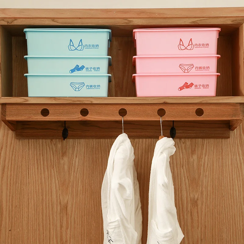 3pcs Portable Storage Box Plastic Underwear Socks Bra Storage Box with Lid DC120
3pcs Portable Storage Box Plastic Underwear Socks Bra Storage Box with Lid DC120