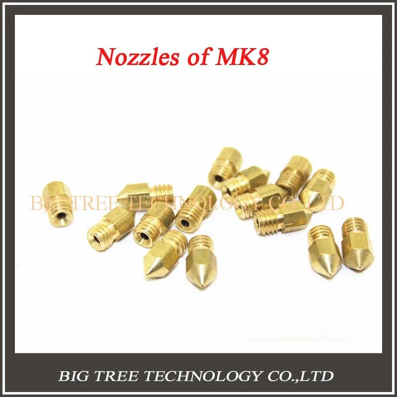 3D Printer Nozzle Mixed Sizes 0.2mm/0.3mm/0.4mm/0.5mm Extruder Print Head For MK8
3D Printer Nozzle Mixed Sizes 0.2mm/0.3mm/0.4mm/0.5mm Extruder Print Head For MK8