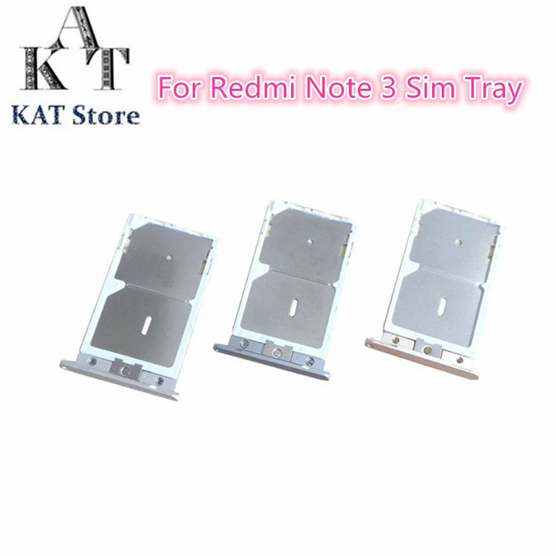 Лоток для Sim карты KAT Xiaomi Redmi Note 3 лоток держатель Слот адаптер гарантия