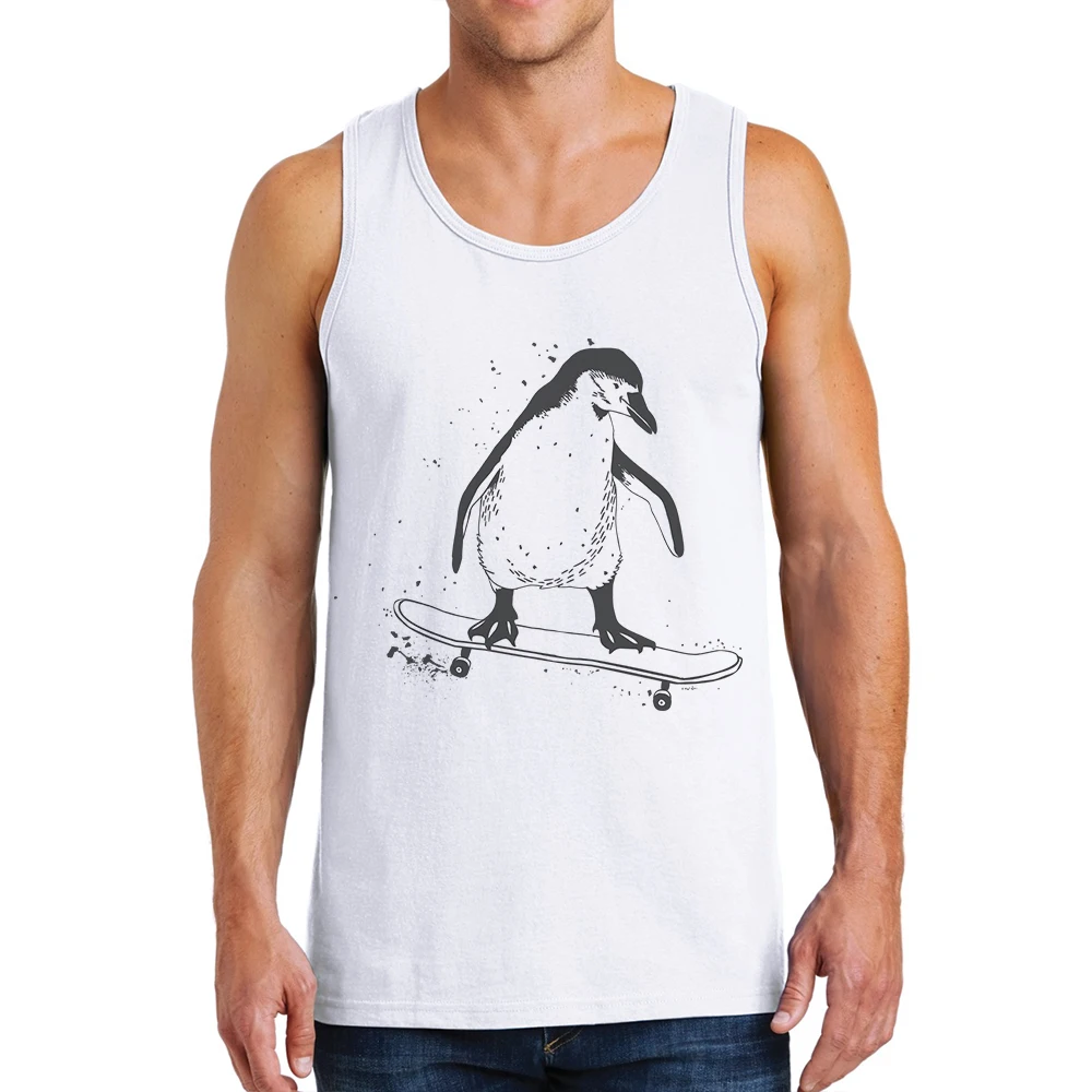New Brand Gyms Clothing Tank Top Skateboarding Penguin Printing Fitness Mens Tanktops Cotton Vest Muscle Men Sleeveless Shirt
New Brand Gyms Clothing Tank Top Skateboarding Penguin Printing Fitness Mens Tanktops Cotton Vest Muscle Men Sleeveless Shirt