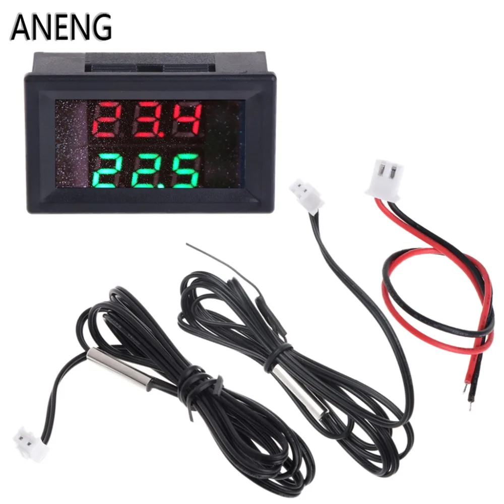 ANENG DC 4-28V Precision Dual Display Digital Thermometer NTC Waterproof Metal Probe
ANENG DC 4-28V Precision Dual Display Digital Thermometer NTC Waterproof Metal Probe
