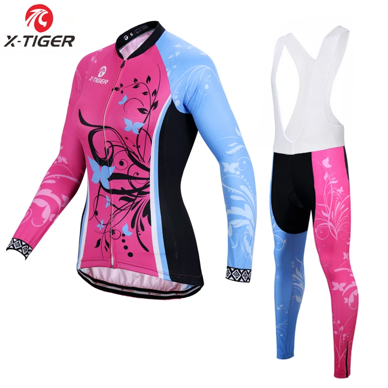 X-Tiger Women Autumn Cycling Clothing Anti-UV MTB Bicycle Wear Ropa Ciclismo Racing Bike Clothes Cycling Jersey Set For Woman
X-Tiger Women Autumn Cycling Clothing Anti-UV MTB Bicycle Wear Ropa Ciclismo Racing Bike Clothes Cycling Jersey Set For Woman