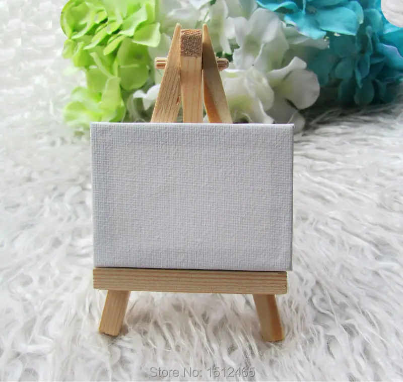 24 sets Mini Display Easel WIth Canvas 5*7cm Wedding Table Numbers Painting Hobby Wedding decoration
24 sets Mini Display Easel WIth Canvas 5*7cm Wedding Table Numbers Painting Hobby Wedding decoration