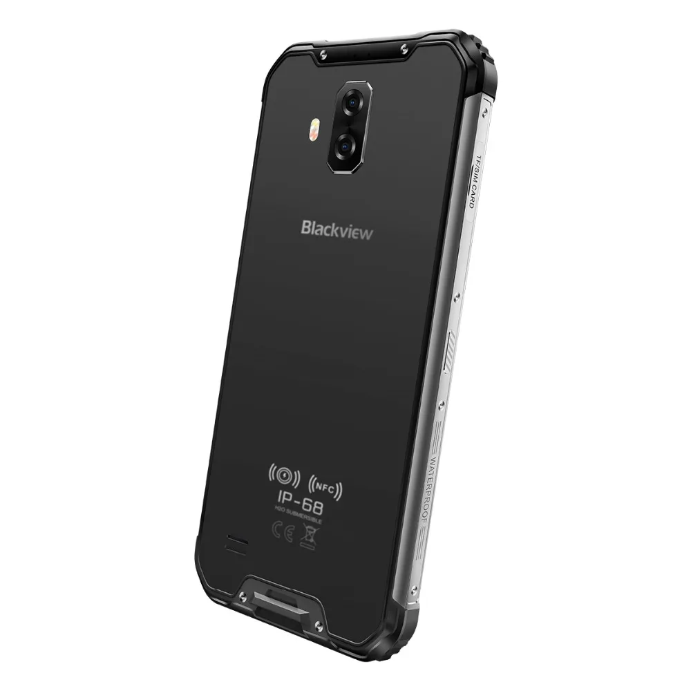 Original Blackview BV9600 pro IP68 Waterproof 19:9 6.21" Android 8.1 Smartphone 6GB+128GB MT6771 5580mAh 4G NFC OTG Mobile Phone
Original Blackview BV9600 pro IP68 Waterproof 19:9 6.21" Android 8.1 Smartphone 6GB+128GB MT6771 5580mAh 4G NFC OTG Mobile Phone