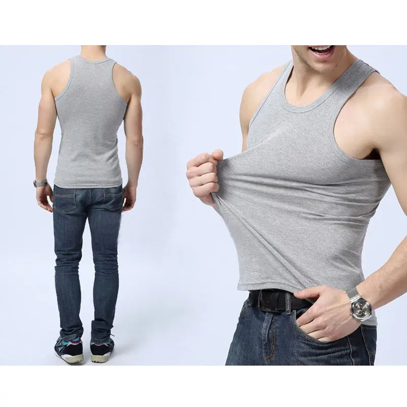 ITFABS Newest Arrivals Fashion Hot Men's Muscle Sleeveless Tee Tank Top Bodybuilding Fitness Vest Solid Casual Tanks
ITFABS Newest Arrivals Fashion Hot Men's Muscle Sleeveless Tee Tank Top Bodybuilding Fitness Vest Solid Casual Tanks