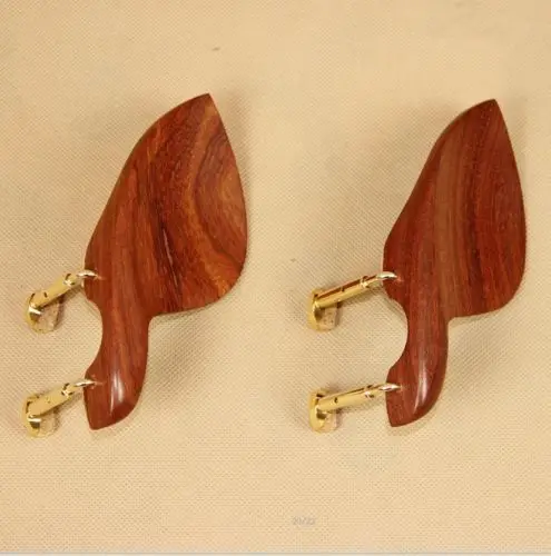 5 Pcs Top Natural Rosewood Fiddle 4/4 Violin Chin Rest Violin Parts Hook Golden Clamps Installed Violino Accessories
5 Pcs Top Natural Rosewood Fiddle 4/4 Violin Chin Rest Violin Parts Hook Golden Clamps Installed Violino Accessories